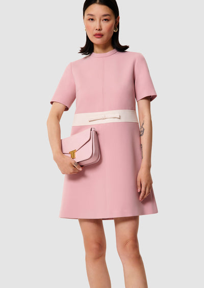 Royce Double Canvas Dress - Pink