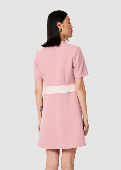 Royce Double Canvas Dress - Pink