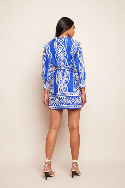 LEIGHTON DRESS - Rowan Cobalt