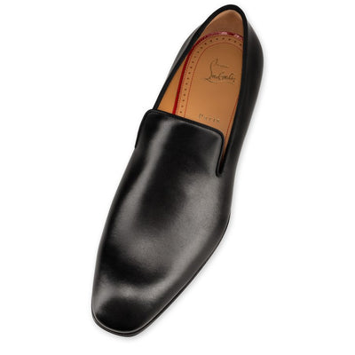 DANDELION CALF TUXEDO LOAFER - Black