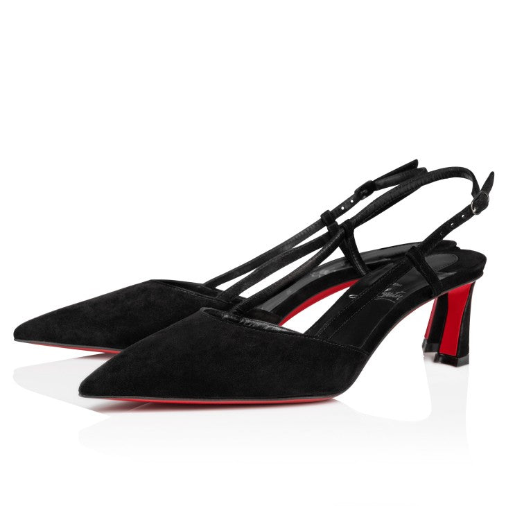 CONDOROLINE 55MM SLING BACK PUMPS - Black