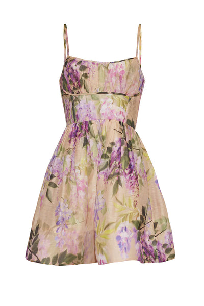 ALBA MINI DRESS - Wisteria Ginger Root