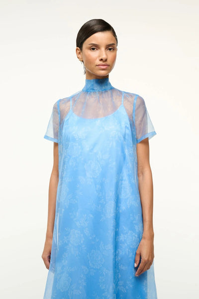 CALLUNA DRESS - BLUE ROSE