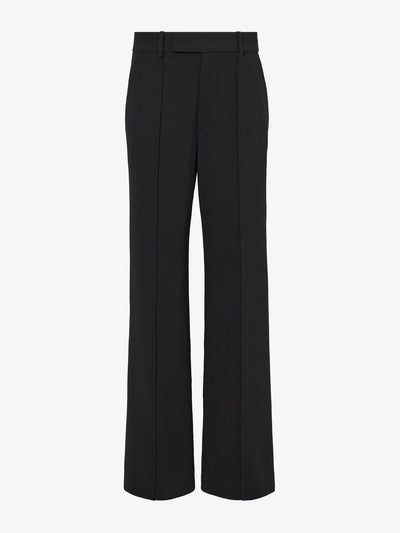 Weyes Pant in Matte Viscose Crepe - Black