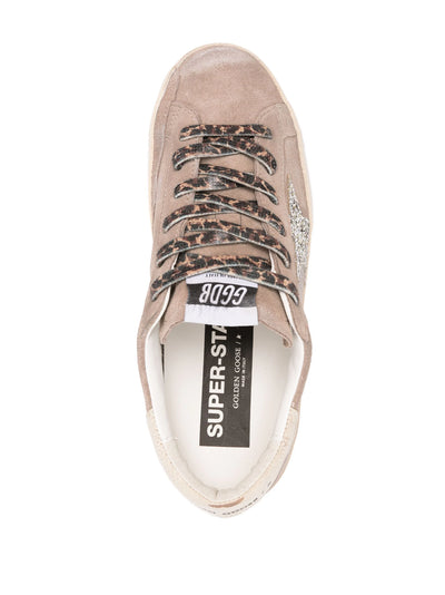 Superstar Sneaker - Taupe/Leopard/Silver