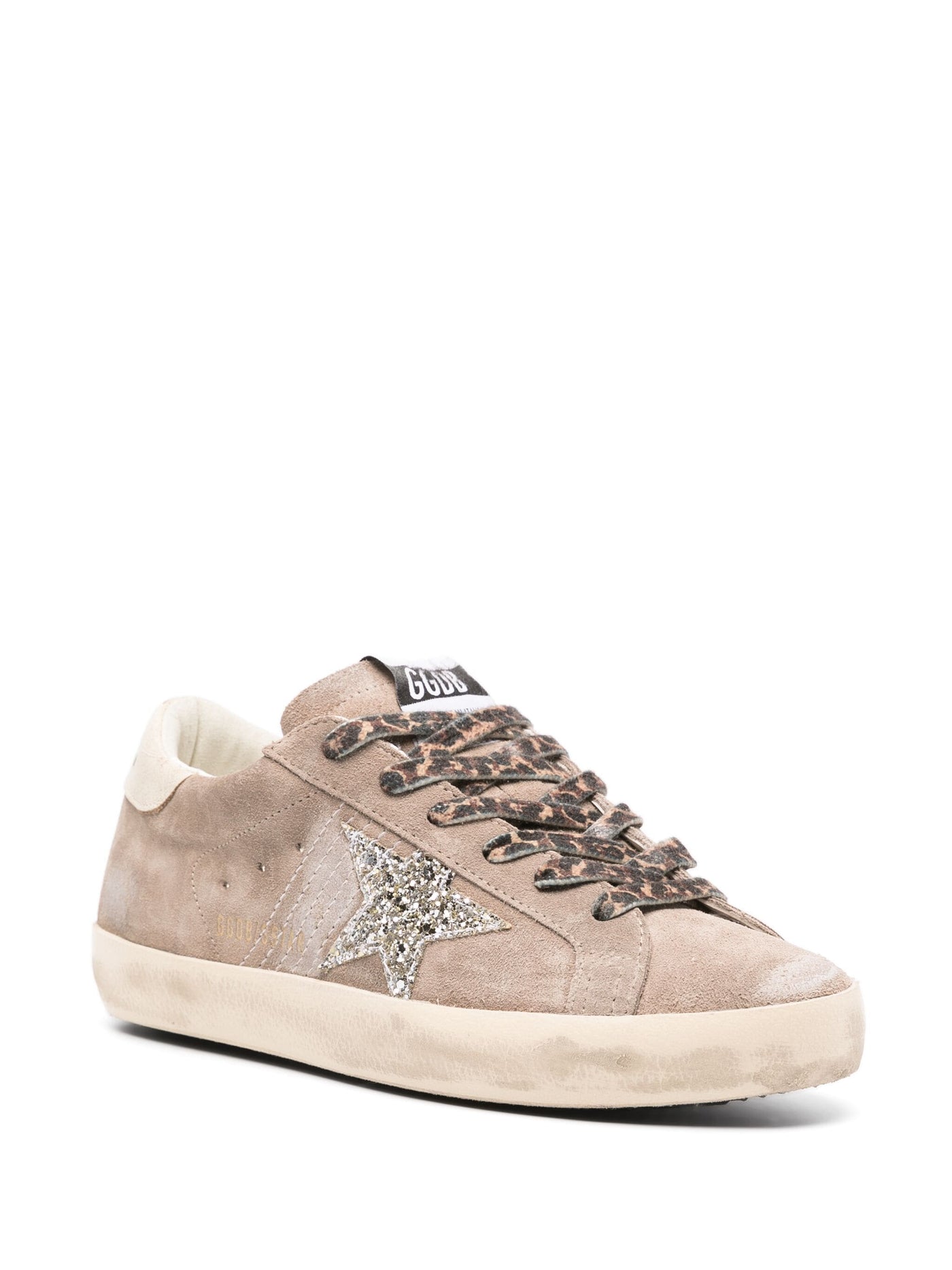 Superstar Sneaker - Taupe/Leopard/Silver