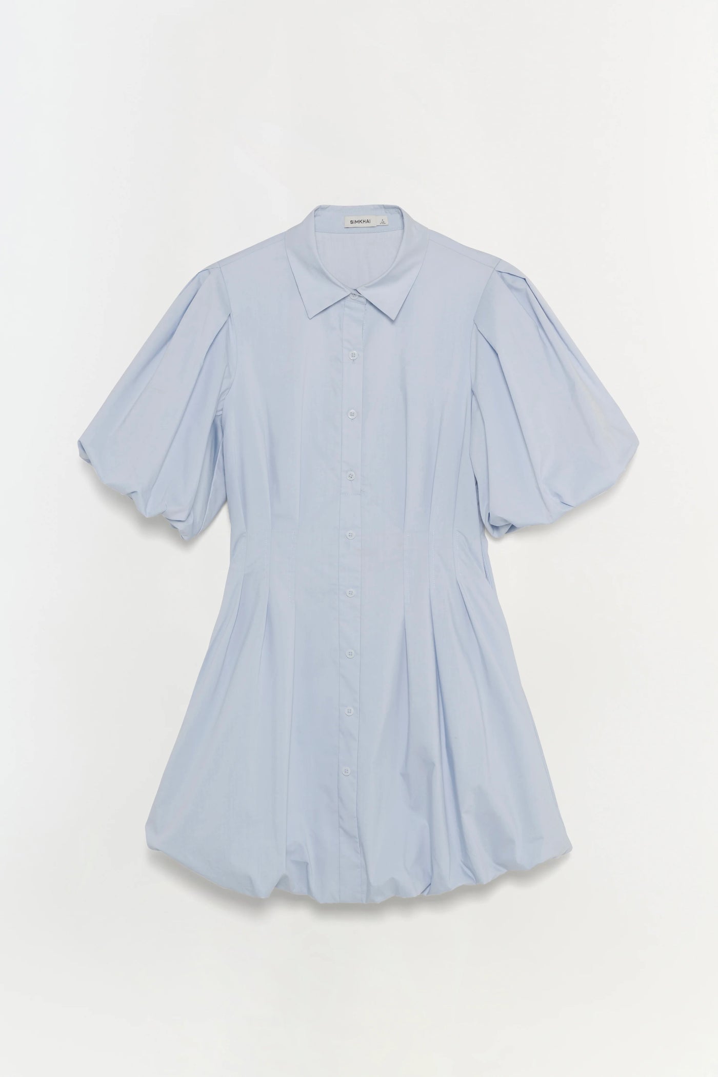 Cleo Cotton Mini Dress - Periwinkle Sky