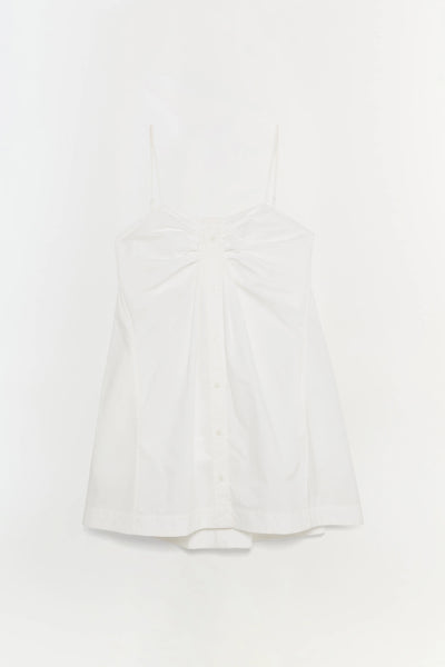 Kendall Cotton Mini Dress - White