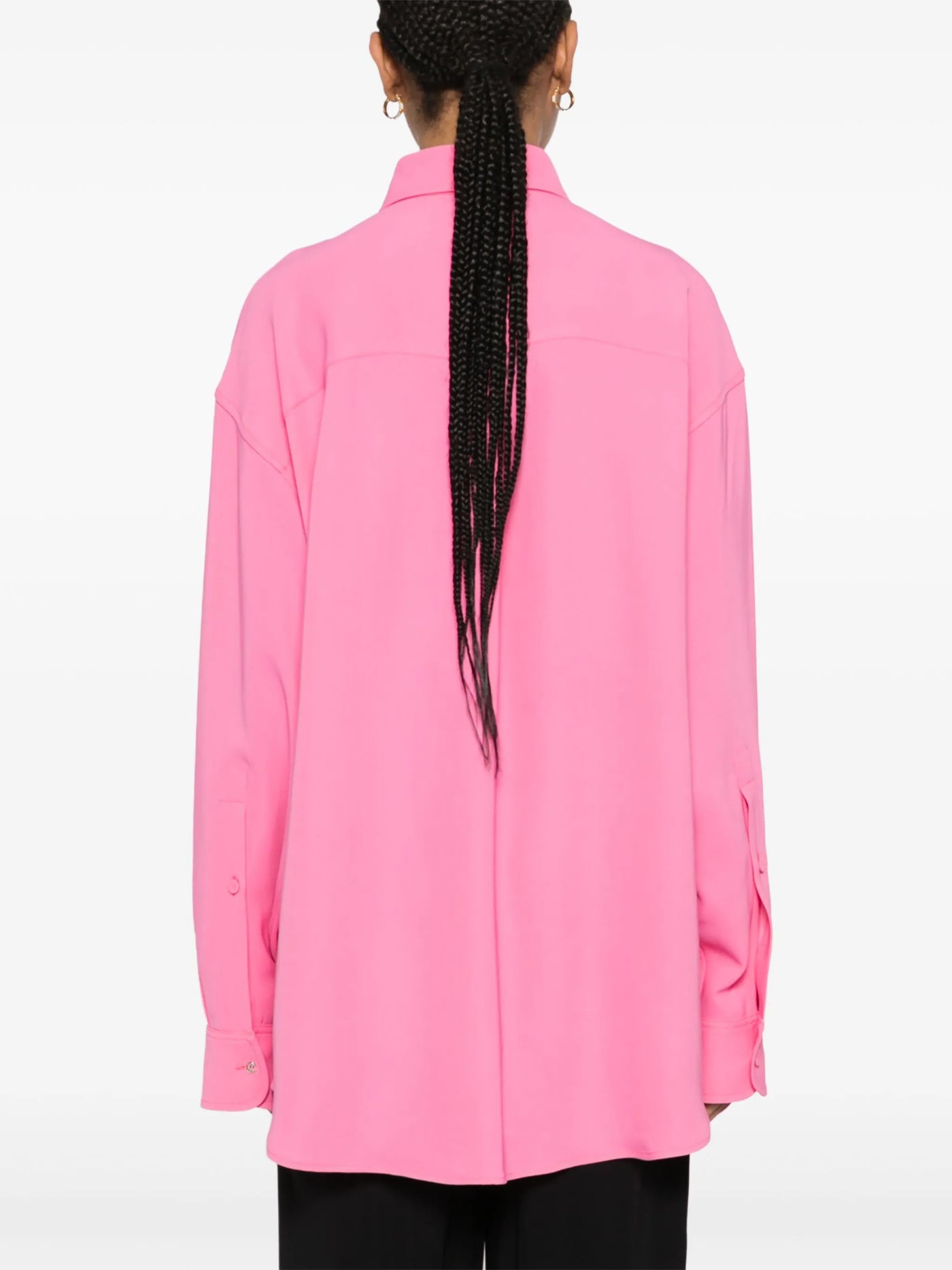 OVERSIZED SHIRT - Flamingo Pink