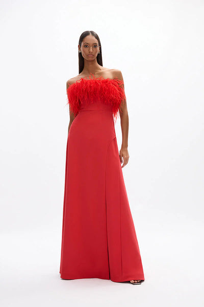 LINK GOWN - Bright Red