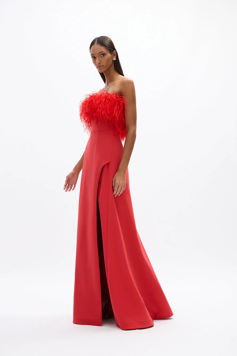 LINK GOWN - Bright Red