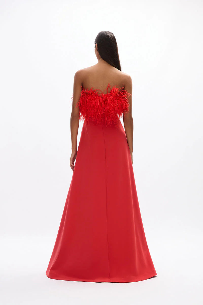 LINK GOWN - Bright Red