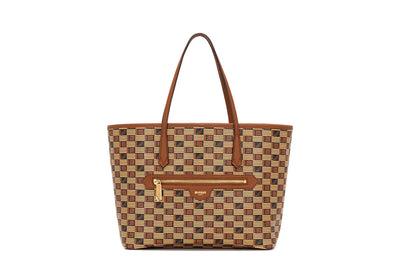 MONACO TOTE MEDIUM - Classique Brown Natural