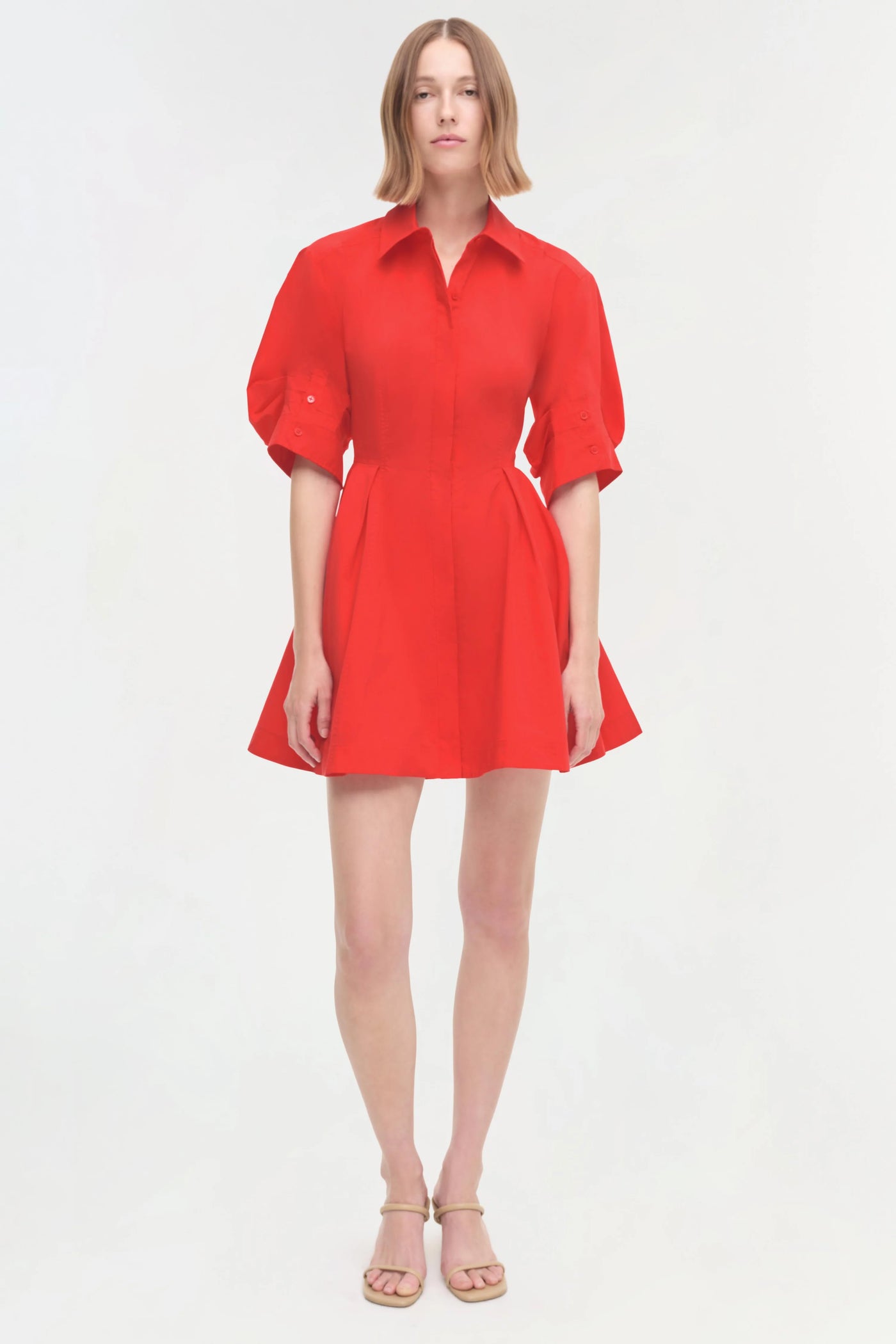 Jazzie Dress - Fiery Red