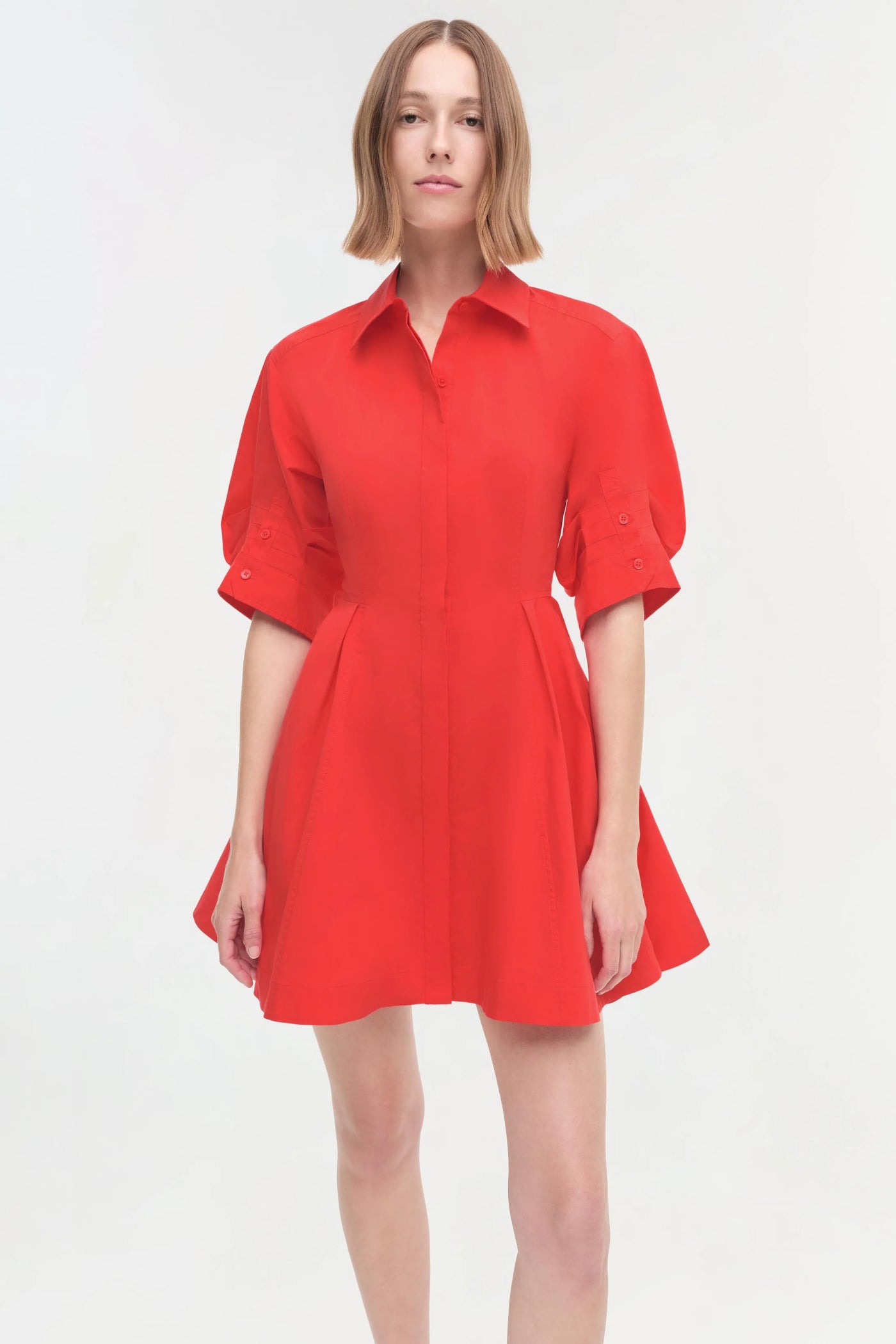 Jazzie Dress - Fiery Red