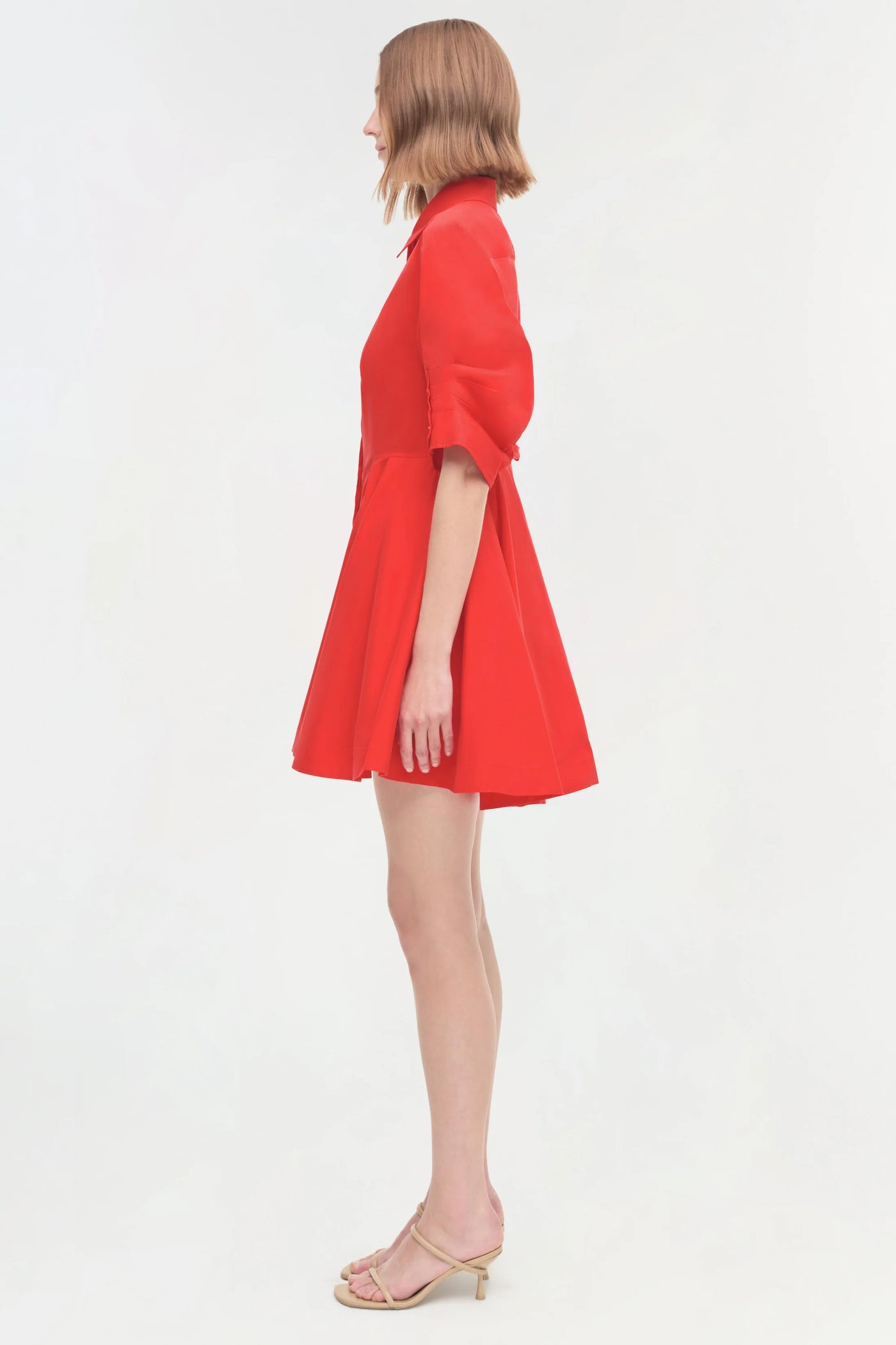 Jazzie Dress - Fiery Red