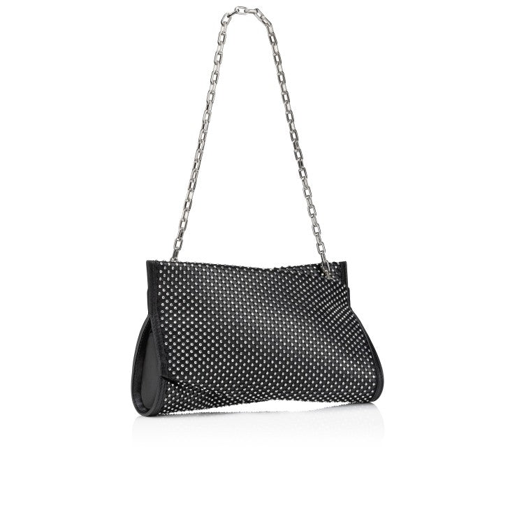 Loubitwist Small Clutch - Black