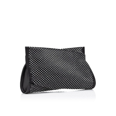 Loubitwist Small Clutch - Black