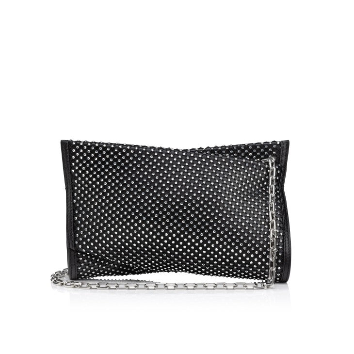 Loubitwist Small Clutch - Black