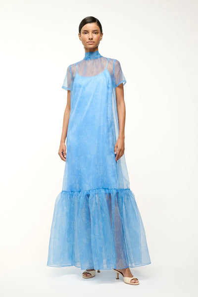 CALLUNA DRESS - BLUE ROSE