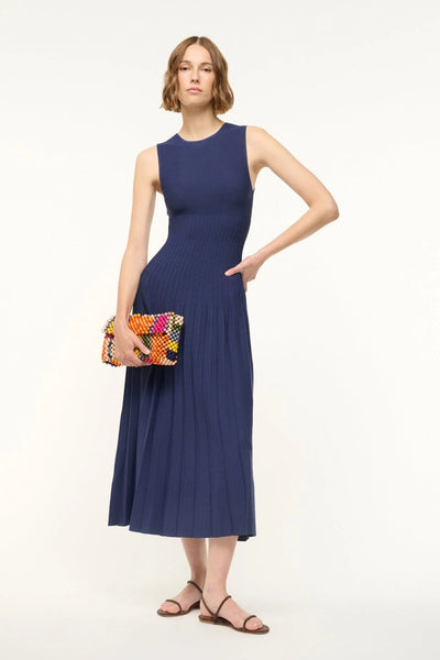 ELYSE DRESS - Navy