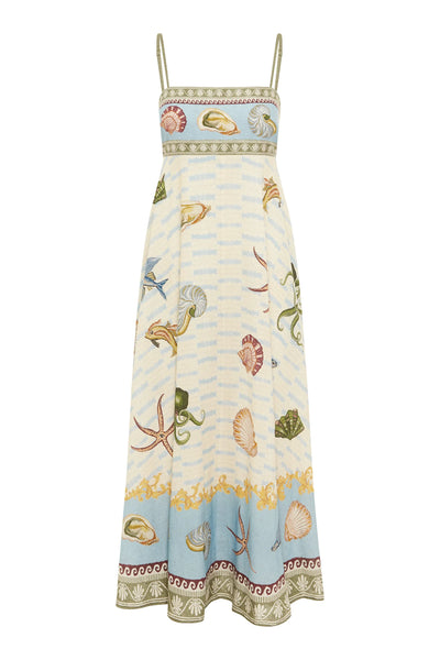 BATH HOUSE SUNDRESS - Blue Multi