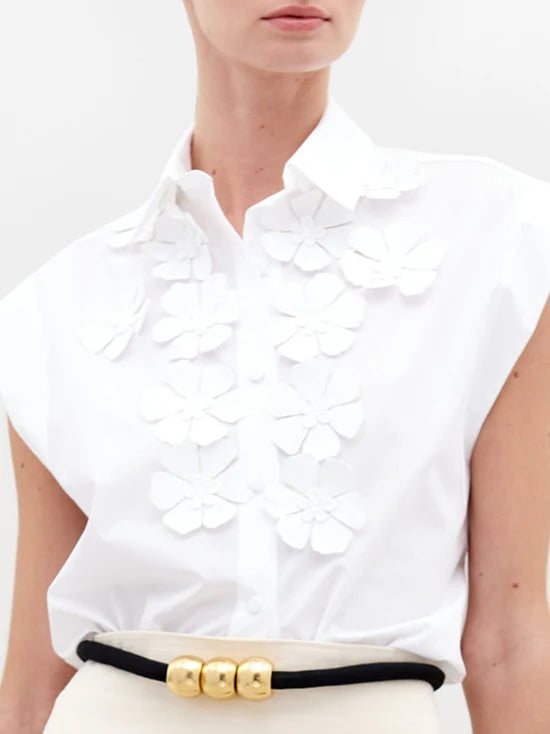 Azalea Blouse - White