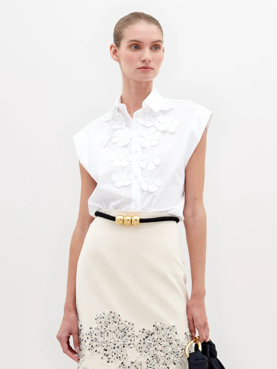 Azalea Blouse - White