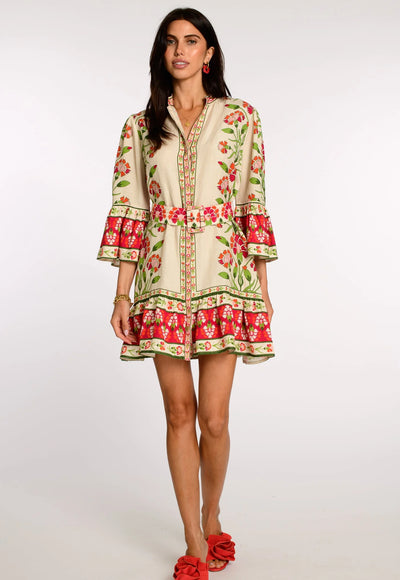 Frances Dress - Indian Flower Ivory