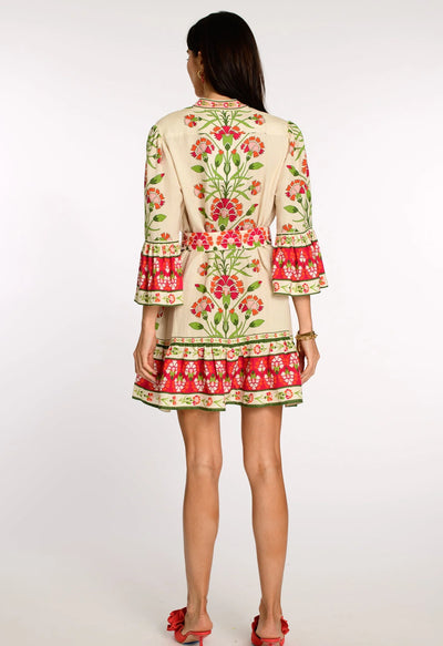 Frances Dress - Indian Flower Ivory