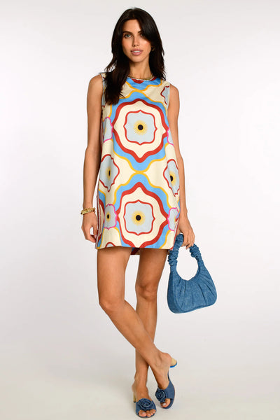 Ellie Dress - Trellis Multi