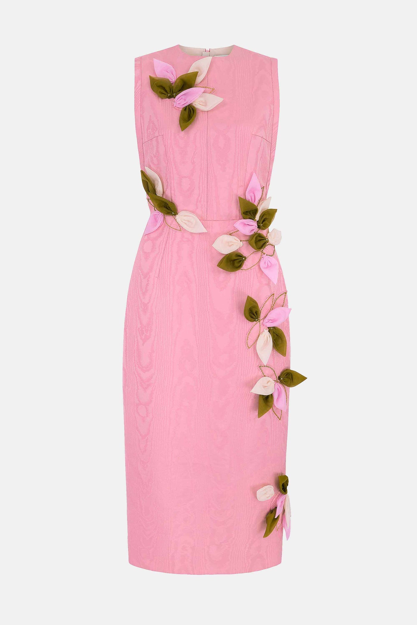 Cappia Dress - Pink Moire Mikado