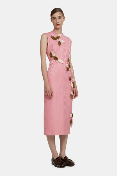 Cappia Dress - Pink Moire Mikado