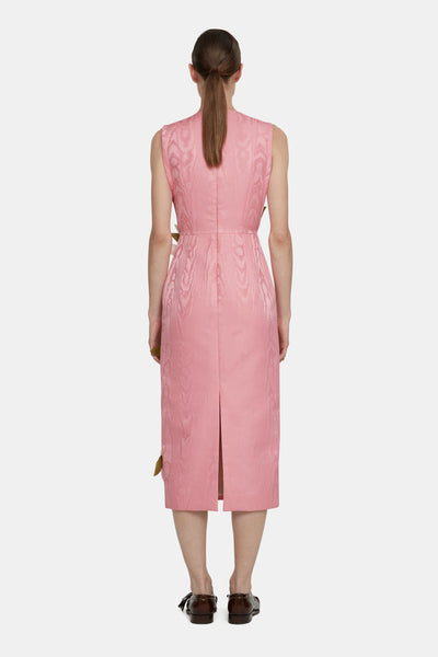 Cappia Dress - Pink Moire Mikado