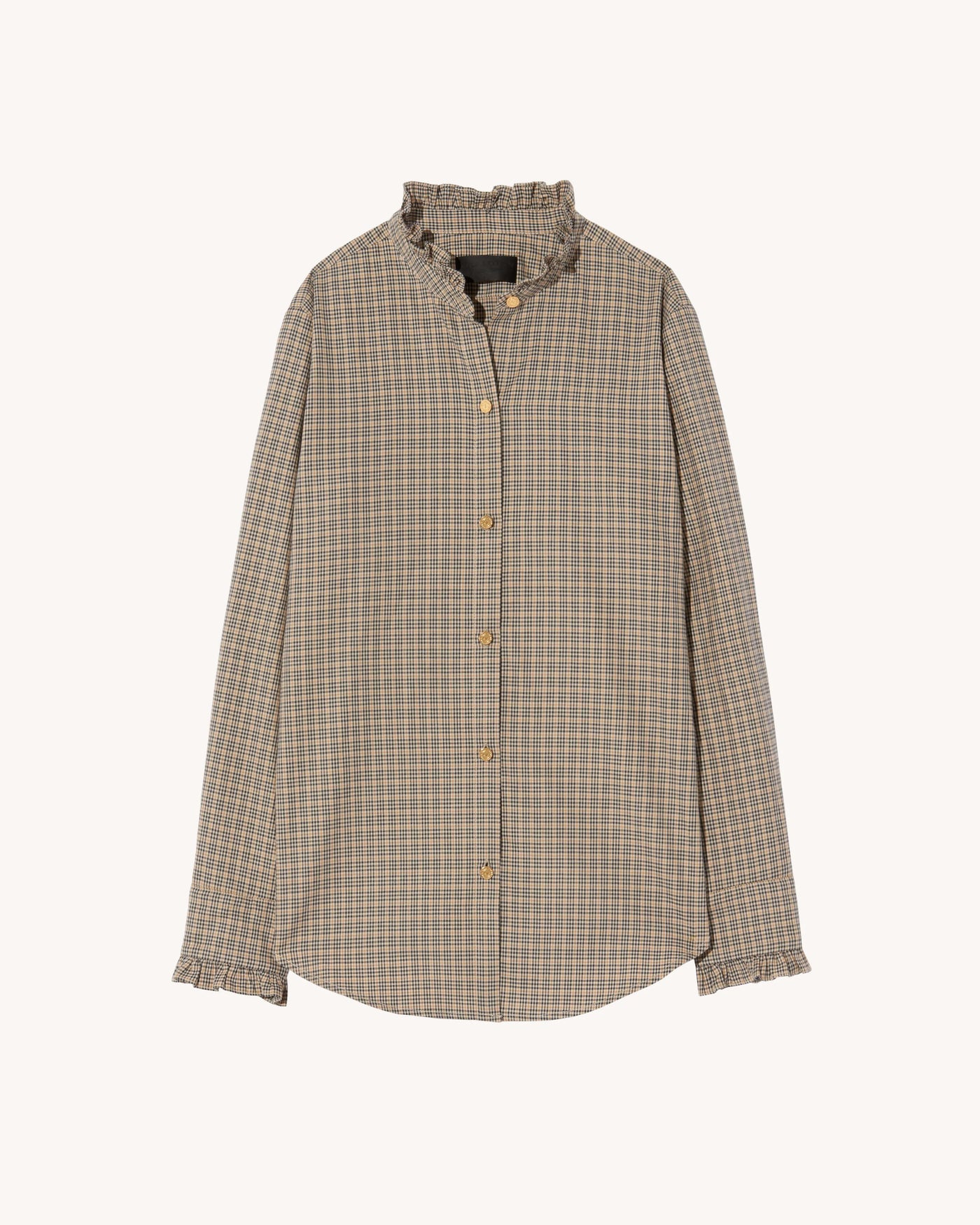 LYDIA SHIRT - Honey Check