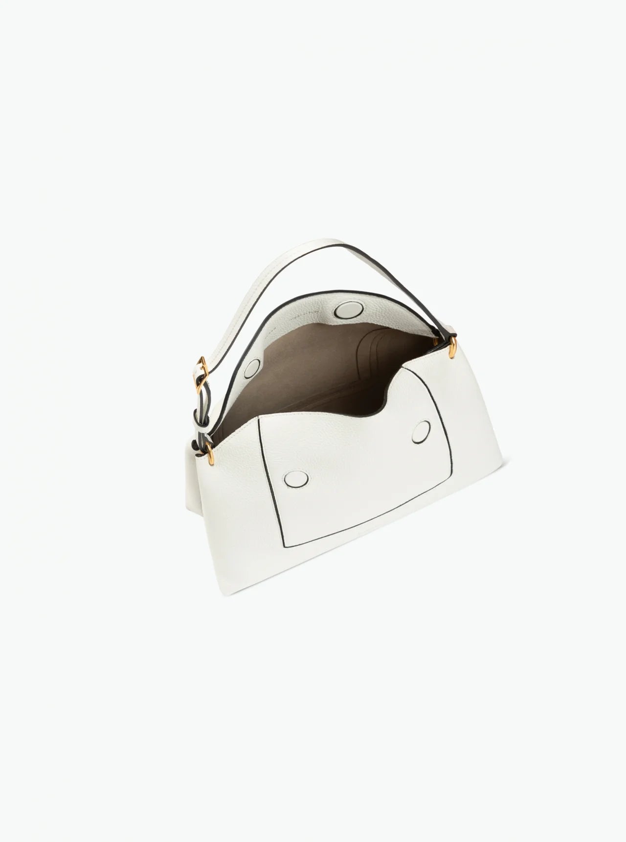 Penelope Slouch Bag - White Crust