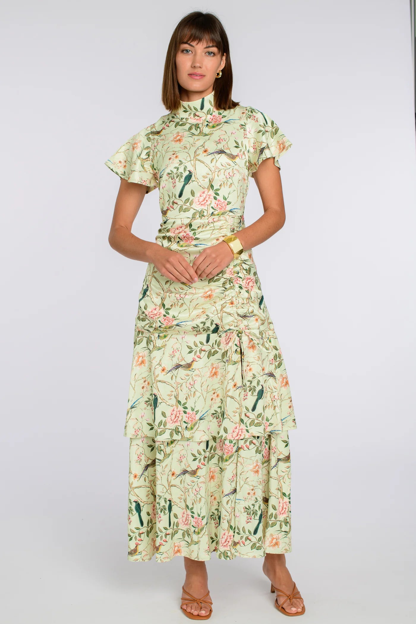 MACKENZIE DRESS - Chinoiserie Pear