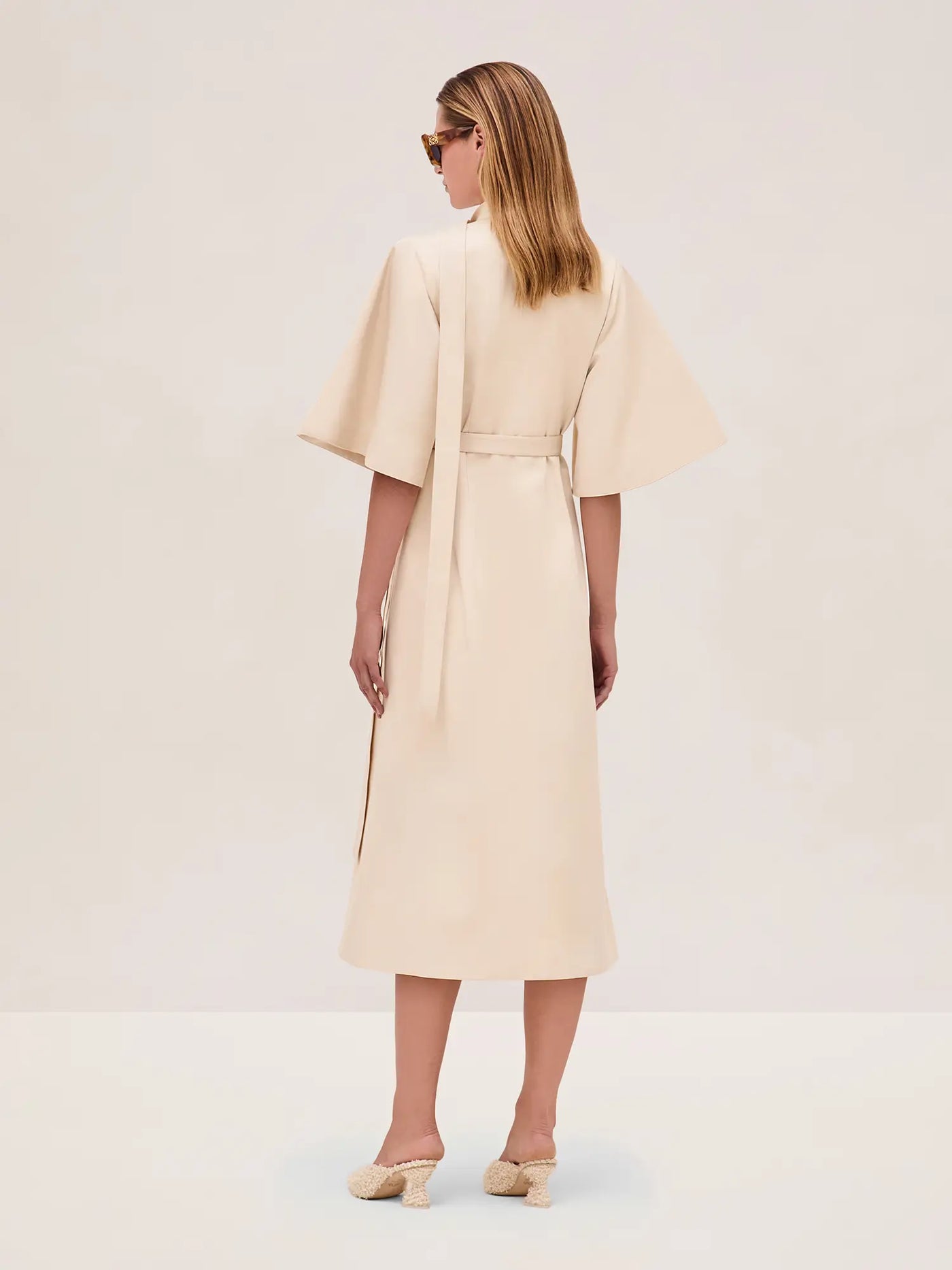 ILARDI DRESS - Beige