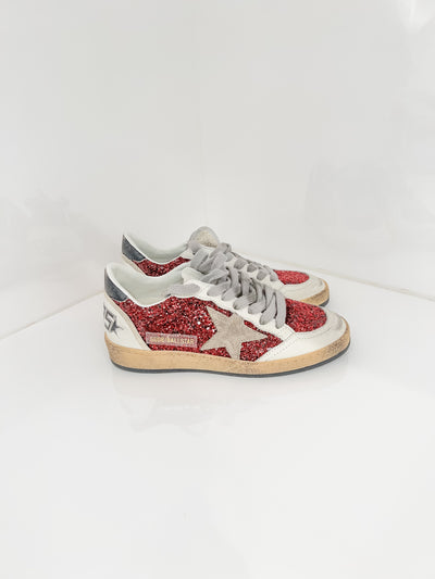 Ballstar Sneaker - Bordeaux, White, Ice