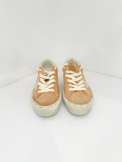 HI STAR SUEDE SNEAKER - TABACCO/SILVER