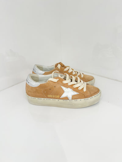 HI STAR SUEDE SNEAKER - TABACCO/SILVER