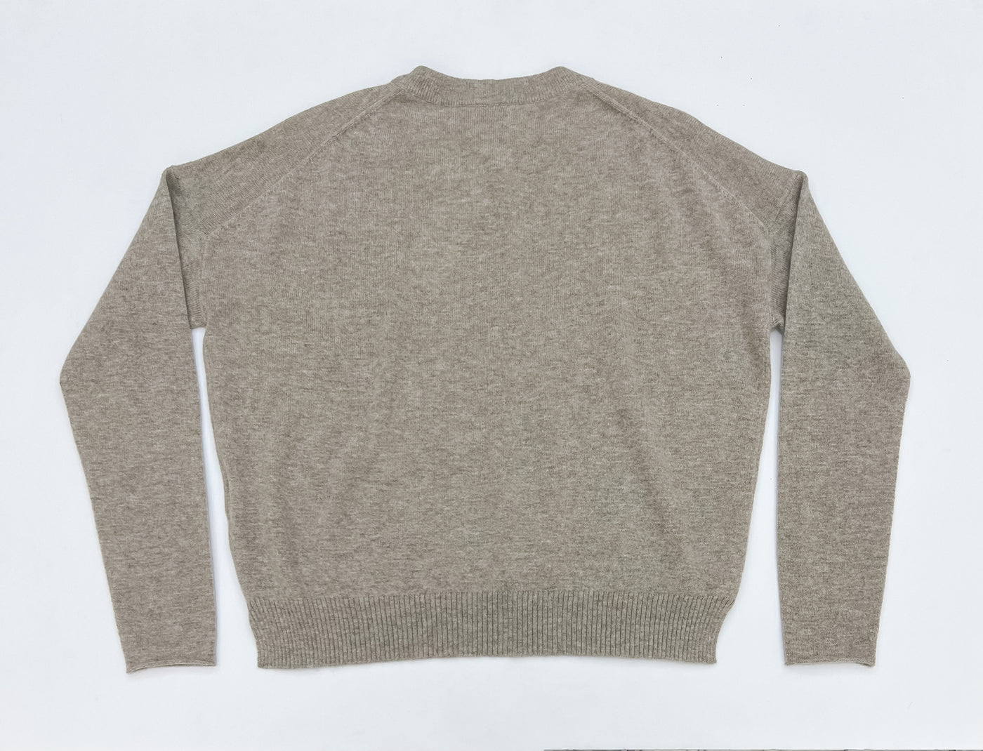 Round Neck Sweater - Grey