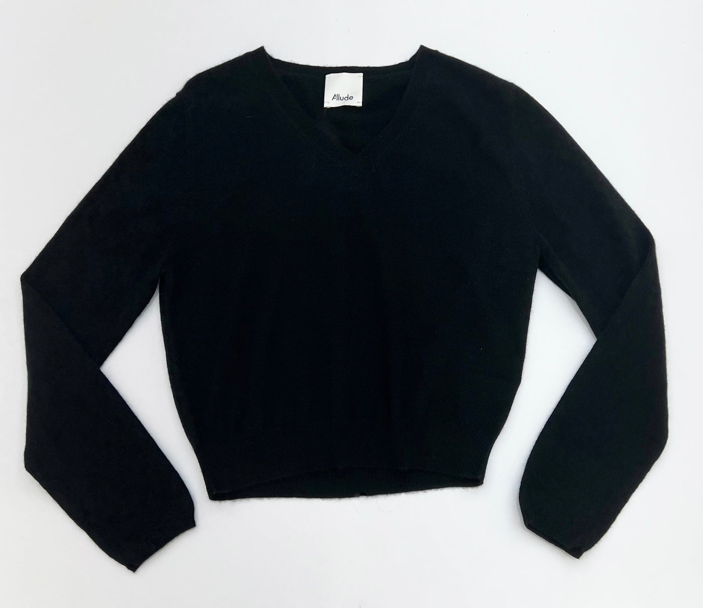 V-Neck Sweater - Black