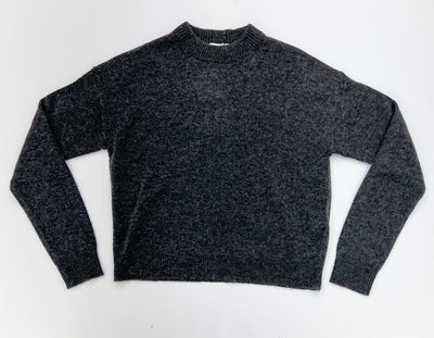 Round Neck Sweater - Grey