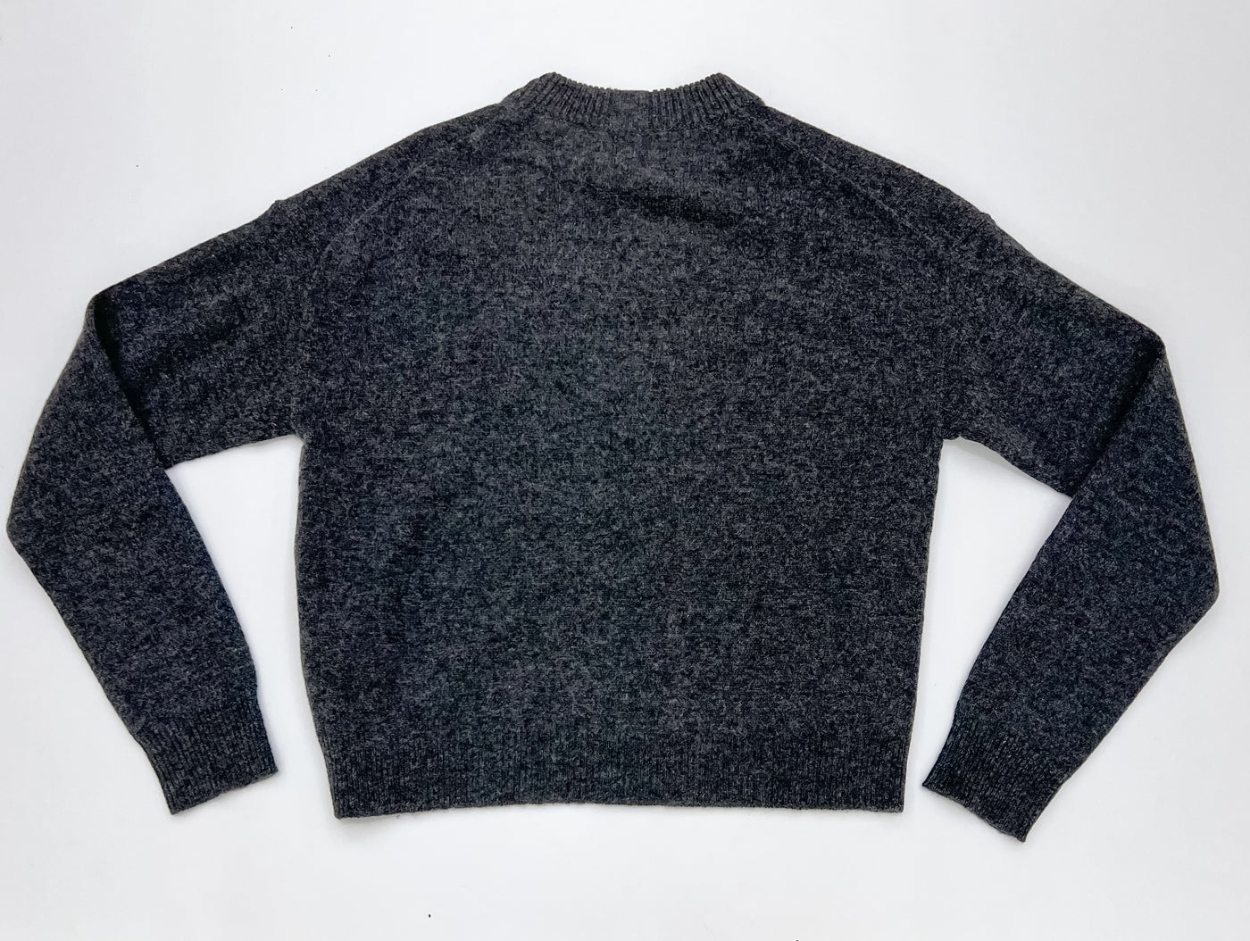 Round Neck Sweater - Grey