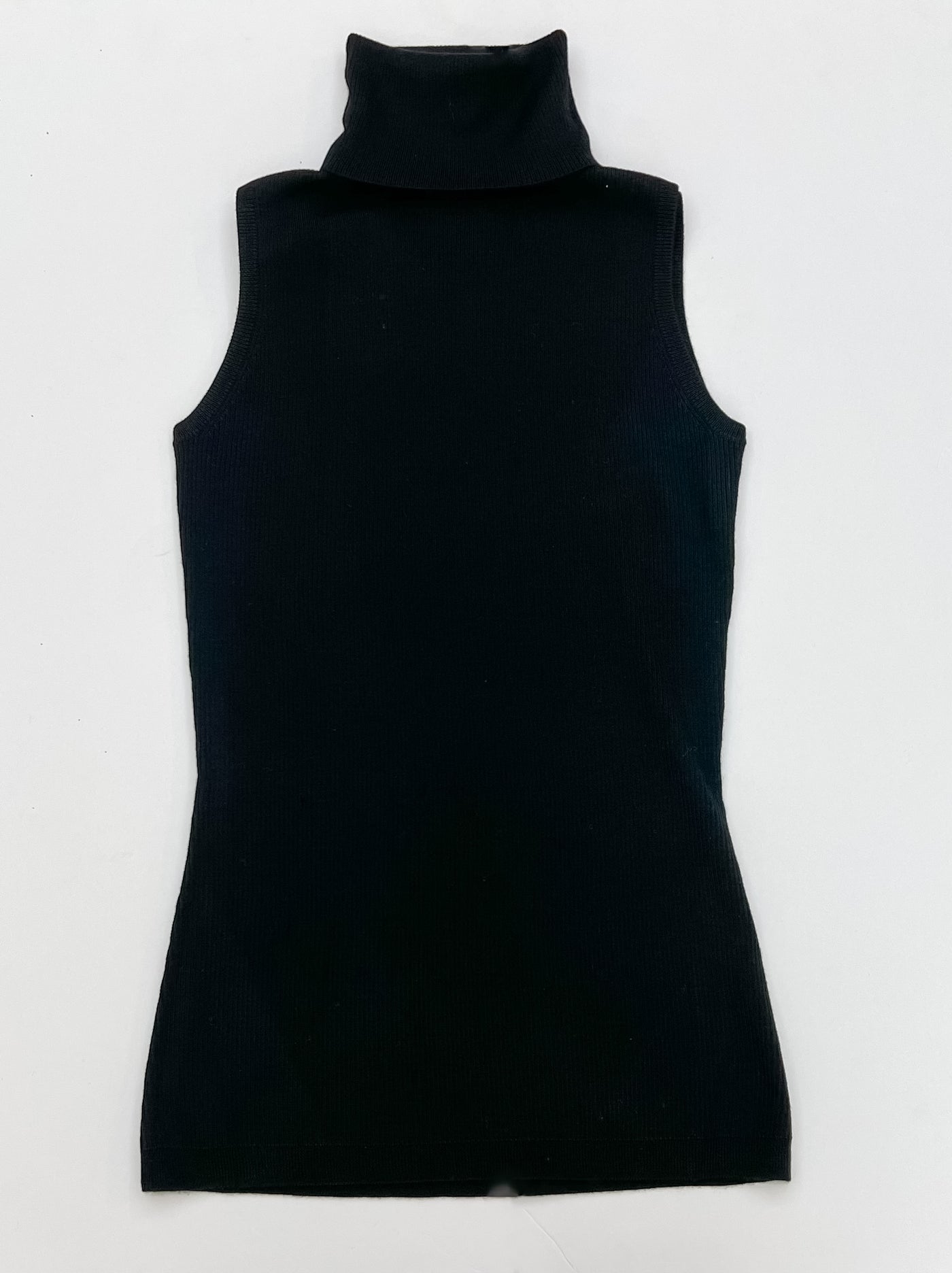 Sleeveless Turtleneck Sweater - More Colors Available