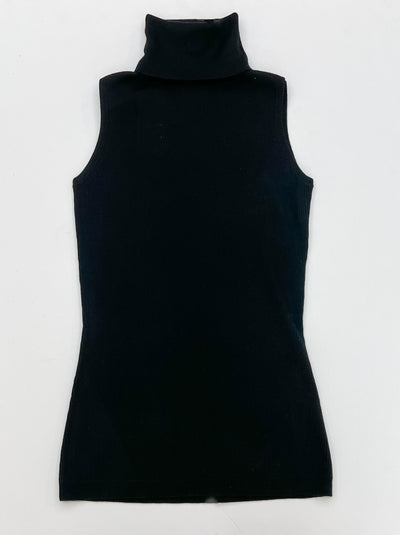 Sleeveless Turtleneck Sweater - More Colors Available