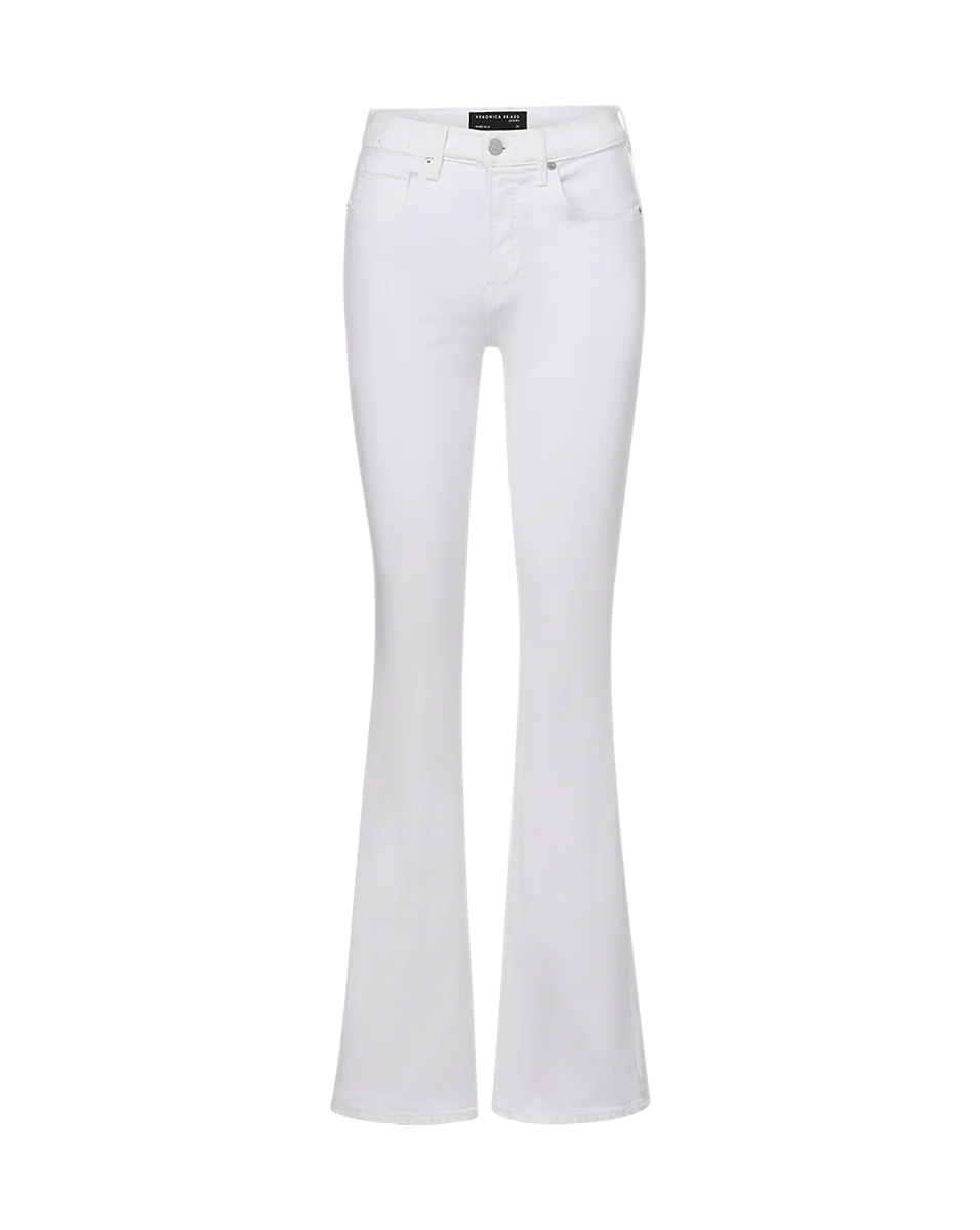 BEVERLY SKINNY FLARE - White