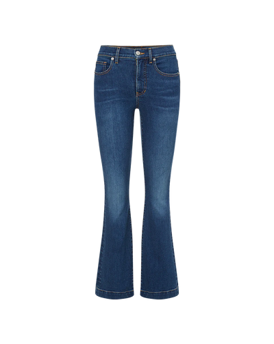 Carson Kick-Flare Jean - Bright Blue