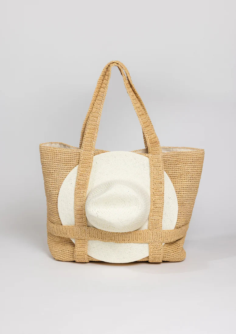 The Original Straw Traveler Bag - Natural